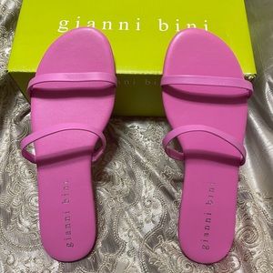 Gianni bini hot pink sandals.